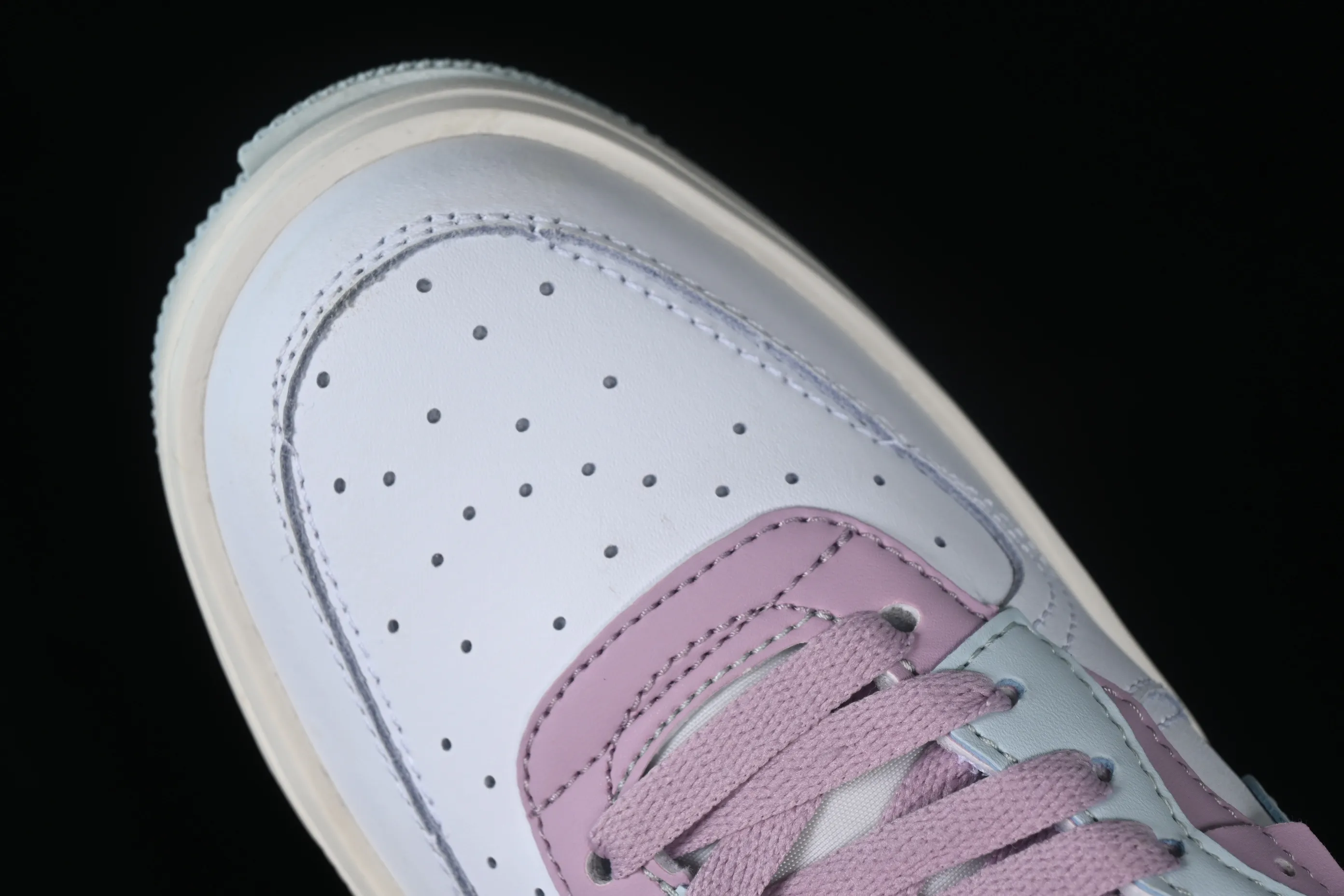 All categories Nk Air Force 1 Air Force series Nk Air Force 1 Fontanka Air Force low-top Nk Air Force 1 Fontanka new fashion style moon-colored pink Air Force 1 low-top casual sneakers CW6688-603